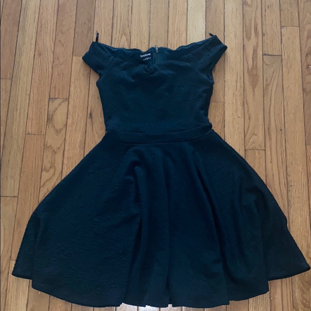 MIDNIGHT GREEN BEBE DRESS